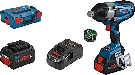 Bosch Professional GDS 18V-1050 HC BITURBO Akku-Schlagschrauber inkl. L-Boxx + 2 Akkus 8.0Ah