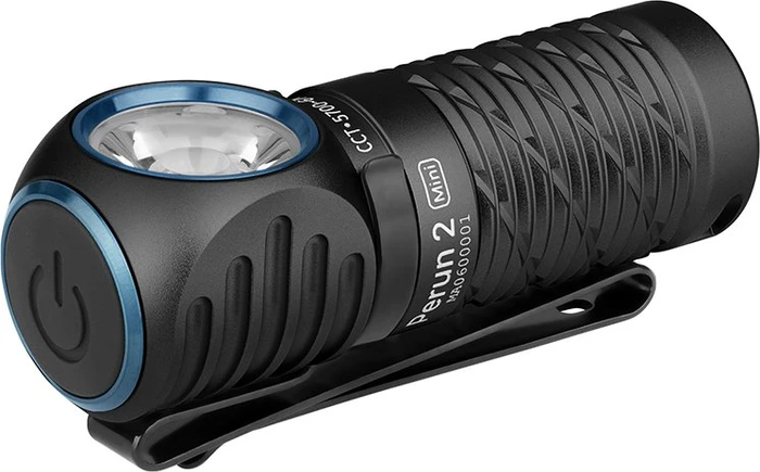 OLight Perun 2 Mini Stirnlampe schwarz/kaltweiß