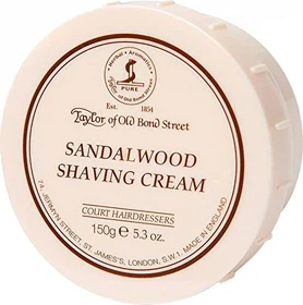 Taylor of Old Bond Street Sandalwood Rasiercreme, 150g