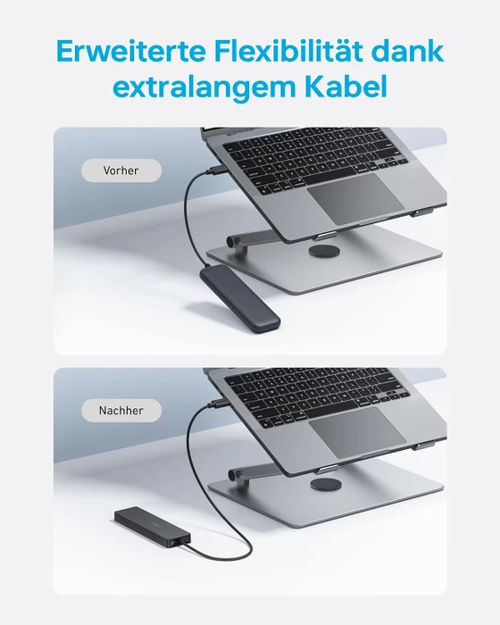 Anker 4-in-1 USB-C Hub, USB-C 3.0 [Stecker]