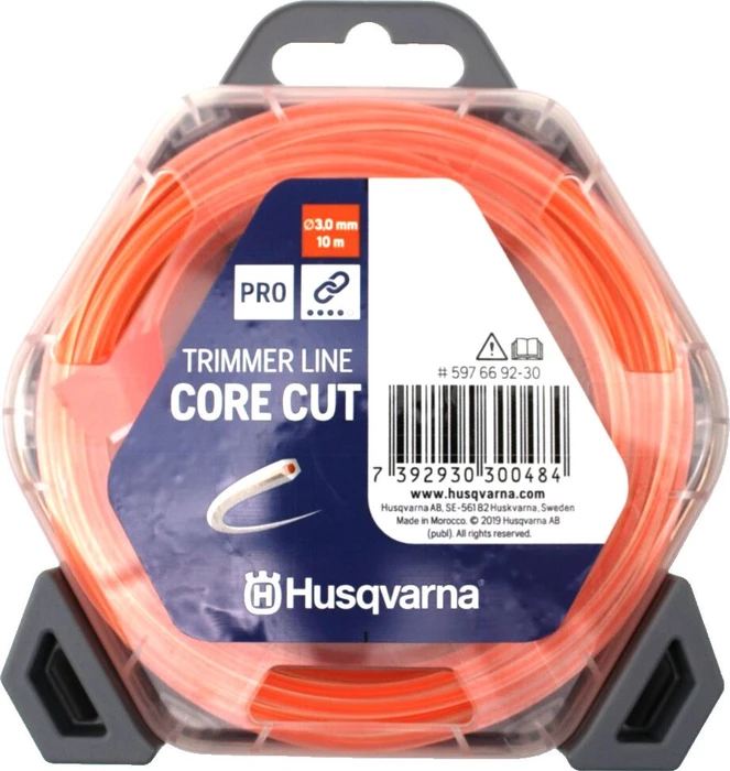 Husqvarna Core-Cut Trimmerfaden für Rasentrimmer, 3mm/10m