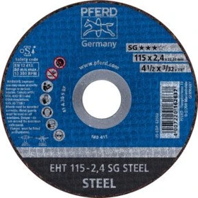 Pferd EHT 115-2.4 SG STEEL Trennscheibe, 115x2.4x22.23mm, 25 Stück