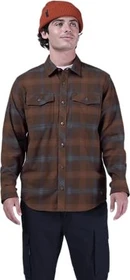 Fox Racing Survivalist Core Flannel Hemd langarm dark brown (Herren)