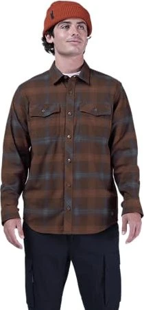 Fox Racing Survivalist Core Flannel Hemd langarm dark brown (Herren)