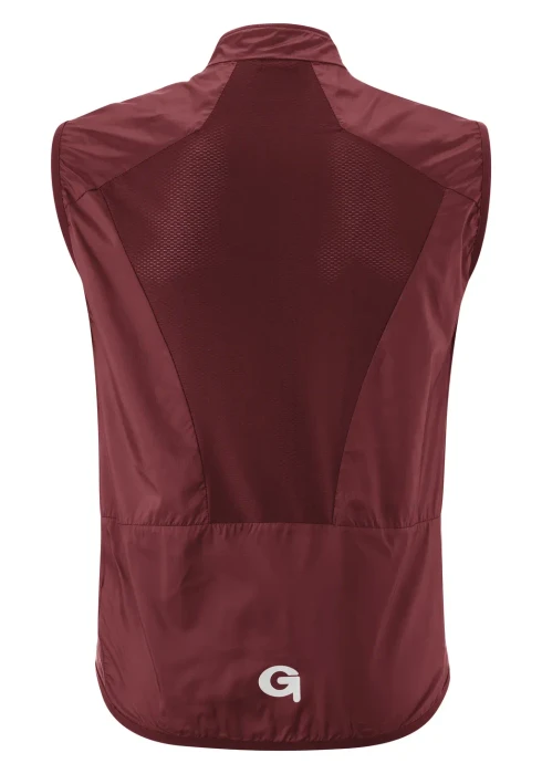 Gonso Consone Fahrradweste burnt russet (Herren)