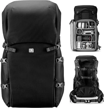 K&F Concept Star Wander Kamerarucksack 40L schwarz