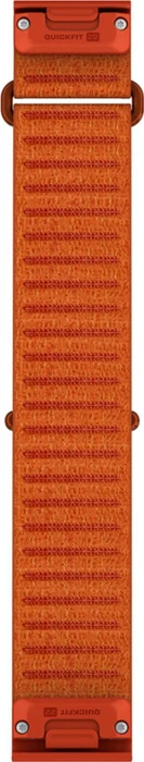Garmin ComfortFit Quickfit Ersatzarmband Nylon 22mm kurz autumn orange