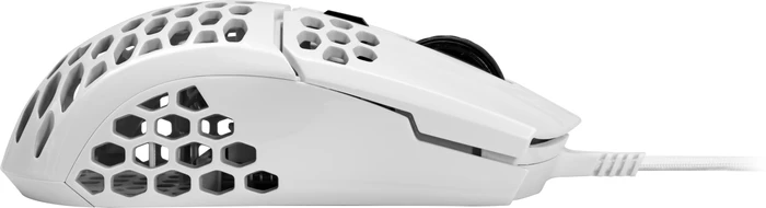 Cooler Master MasterMouse MM710 Gaming Maus weiß glänzend, USB