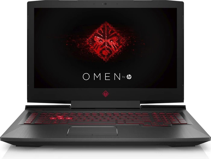HP OMEN by HP Laptop 17-an014ng, Shadow Black, Core i7-7700HQ, 16GB RAM, 256GB SSD, 1TB HDD, GeForce GTX 1070, DE