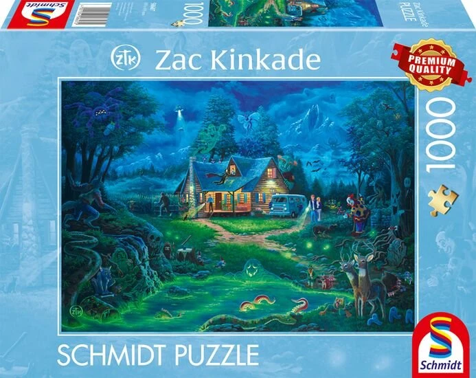 Schmidt Spiele Zac Kinkade: Das Spukhaus (1000 Teile)