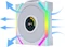 Lian Li Uni Fan SL Wireless LCD 120 ARGB Reverse Blade, weiß, LED-Steuerung, 120mm, 3er-Pack Vorschaubild