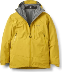 Rab Downpour Mountain Funktionsjacke dark pollen (Herren)
