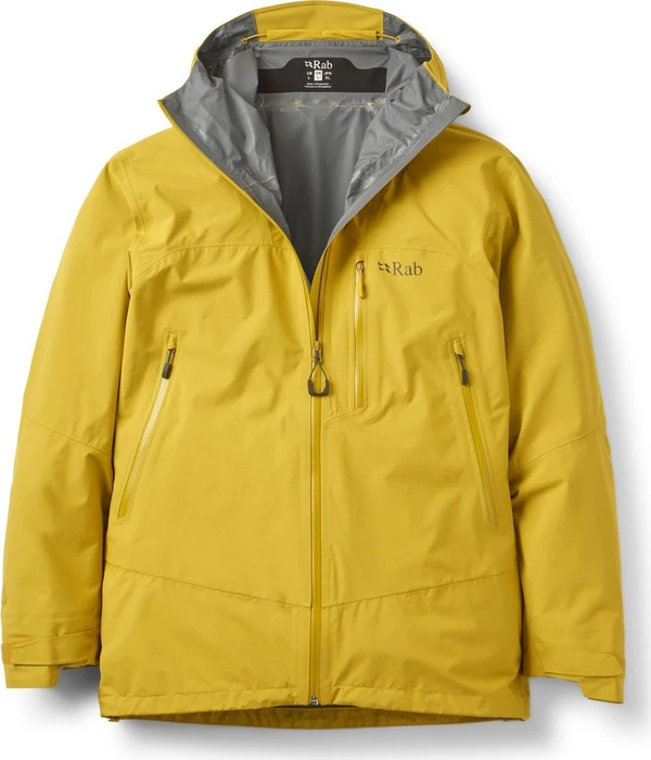 Rab Downpour Mountain Funktionsjacke dark pollen (Herren)
