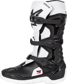 Alpinestars Youth Tech 3S Motorradstiefel schwarz/weiß