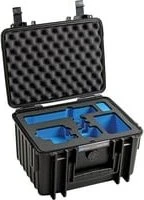 B&W International Outdoor Case Typ 2000 Koffer schwarz mit GoPro 9 Inlay