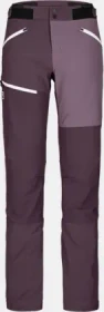 Ortovox Westalpen Softshell Hose lang dark wild berry (Damen)