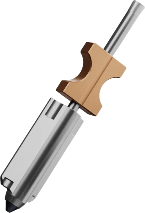 Phaetus Druckdüse SiC inkl. Heizblock für Flashforge AD5X, 1.75mm, 0.4mm