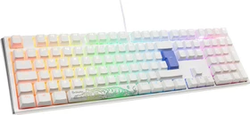Ducky One 3 PBT, LEDs RGB, Pure White, MX RGB BLACK, USB, UK (DKON2108ST-AUKPDPWWWSC1)