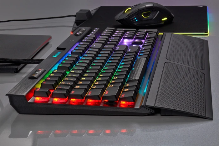 Corsair Gaming K70 RGB MK.2 Low Profile Rapidfire, MX LOW PROFILE RGB SPEED, USB, US