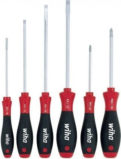 Wiha SoftFinish 302 HK6 SO Schraubendrehersatz, 6-tlg.