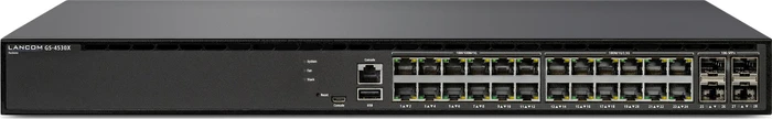 Lancom GS-4530 Rackmount 2.5G Managed Switch, 24x RJ-45, 4x SFP+, 2x QSFP+