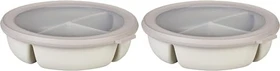 Mepal Bento Bowl Cirqula rund Aufbewahrungsbehälter 1l nordic white