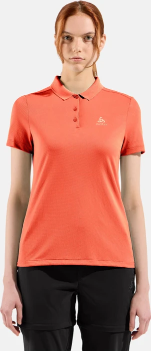 Odlo F-Dry Poloshirt kurzarm living coral (Damen)