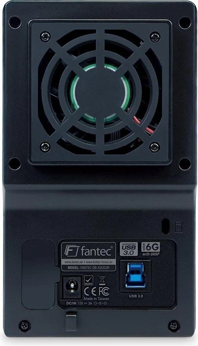 Fantec QB-X2US3R, schwarz, USB-B 3.0