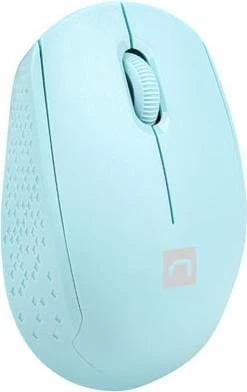 Natec Stork Wireless Mouse hellblau, USB