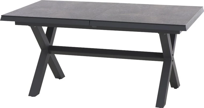 Siena Garden Sincro Ausziehtisch HPL 200x90cm titan