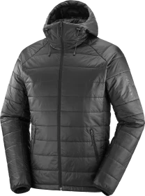 Salomon Outline Hooded Funktionsjacke deep black (Herren)