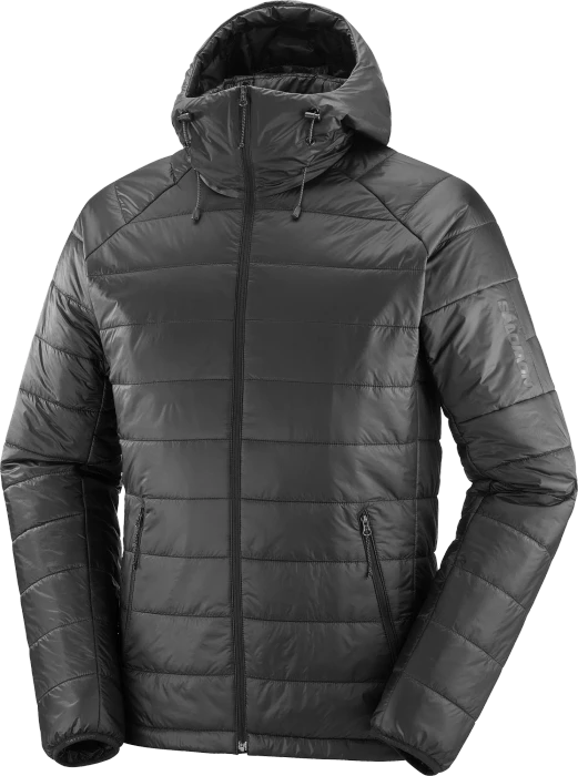 Salomon Outline Hooded Funktionsjacke deep black (Herren)