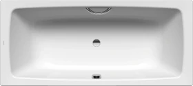 Kaldewei Cayono Duo 724 Badewanne 170x75x41cm, mit Grifflochbohrungen, alpinweiß