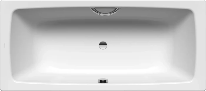 Kaldewei Cayono Duo 724 Badewanne 170x75x41cm, mit Grifflochbohrungen, alpinweiß