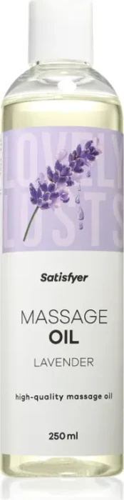 Satisfyer Massage Oil Massageöl lavender, 250ml