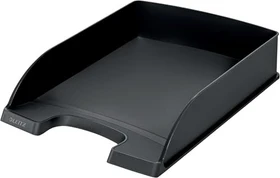 Leitz Plus Briefablage Standard, schwarz, 5er-Pack