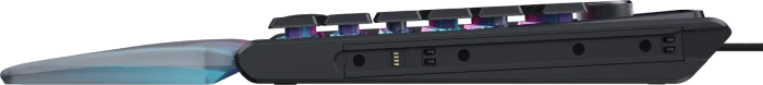 Turtle Beach Command Series KB7 TKL, schwarz, LEDs RGB, Low-Profile TITAN Hall-Effect, USB, DE