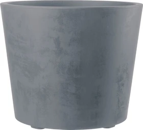 Deroma Millennium Blumentopf 59cm aschgrau