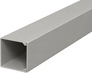 OBO Bettermann WDK25025GR Kabelkanal, 25x25mm, 2m, steingrau