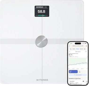 Withings Nokia Body digitale Körperanalysewaage weiß