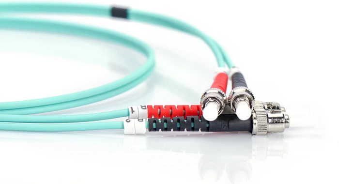 Digitus LWL Duplex Kabel, OM3, 2x ST Stecker/2x ST Stecker, 2m, türkis