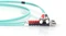Digitus LWL Duplex Kabel, OM3, 2x ST Stecker/2x ST Stecker, 2m, türkis Vorschaubild