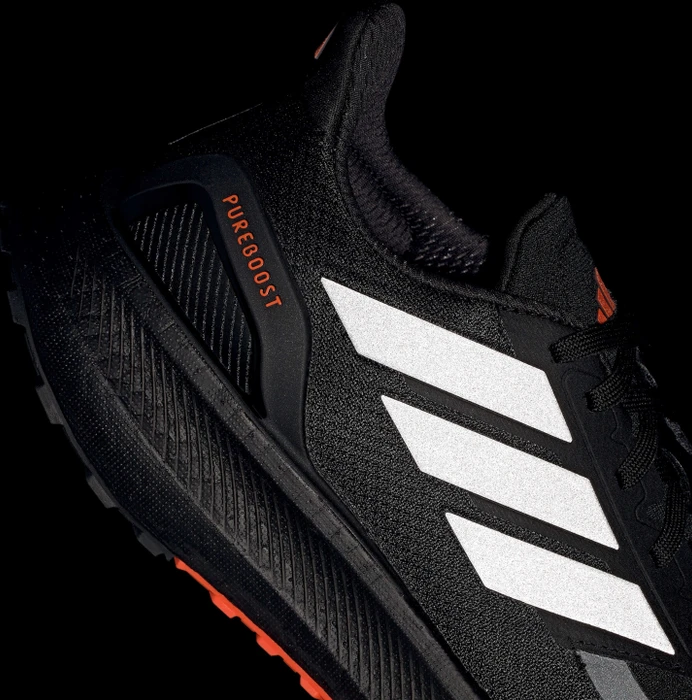 adidas Pureboost 5 core black/impact orange
