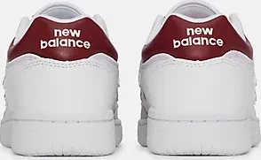 New Balance 480 white/classic crimson (Herren)