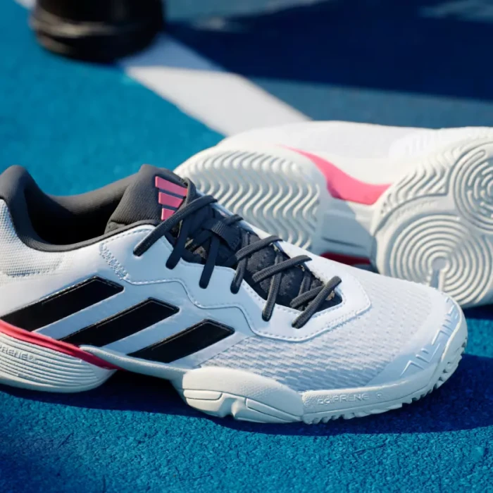 adidas Barricade cloud white/core black/off white (Junior)