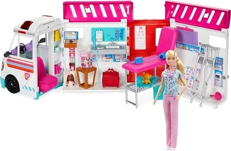 Mattel Barbie - 2-in-1 Krankenwagen
