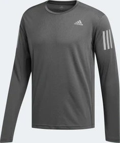 adidas Own The Run Laufshirt langarm grey six (Herren)