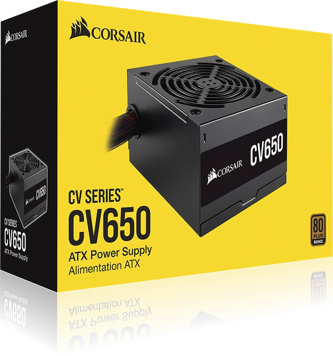 Corsair CV Series CV650 Dual EPS 650W, ATX 2.31