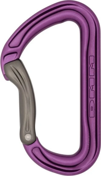 DMM Shadow bent Schnappkarabiner violett/titanium (A306P)