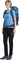 Jack Wolfskin Vonnan Graphic Funktionsshirt kurzarm explore mid blue (Damen) Vorschaubild